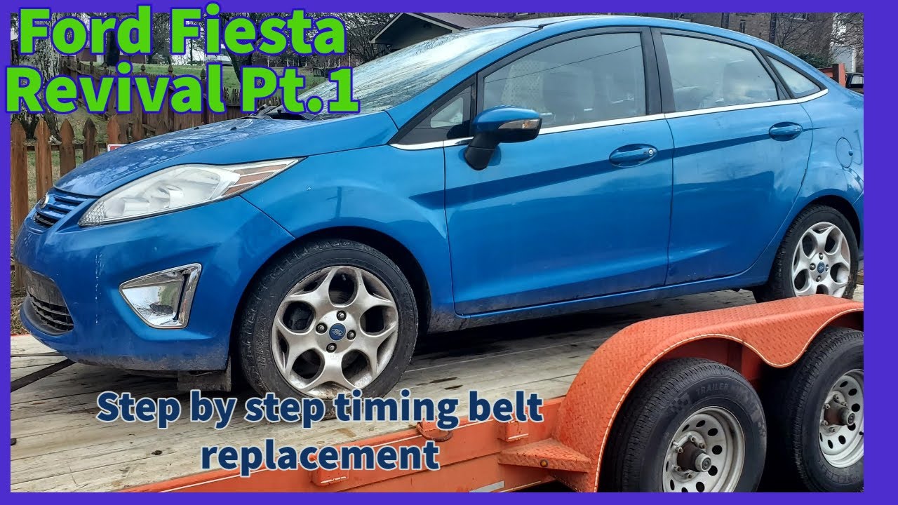 2012 Ford Fiesta Revival Pt.1 timing belt replacement