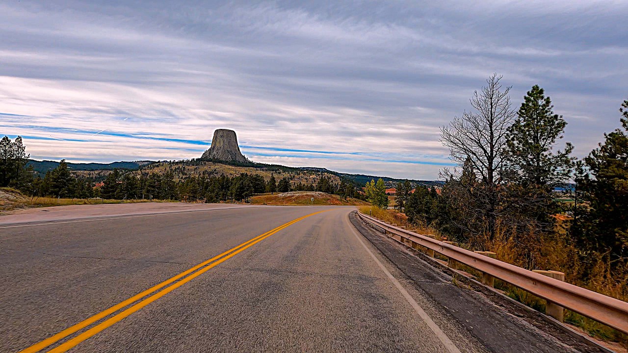 Devils Tower Monument Road & Bear Lodge Highway ~ Wyoming USA