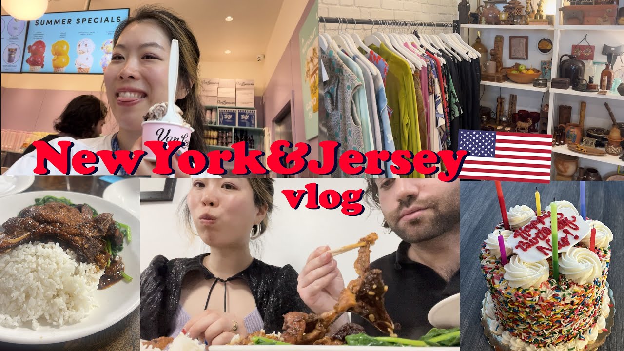 Summer in New York🗽Chinatown, Musicals&Shopping /マイブームのチャイナタウン多め💜食べて、見て、お買い物も💜ニューヨーク＆ニュージャージー