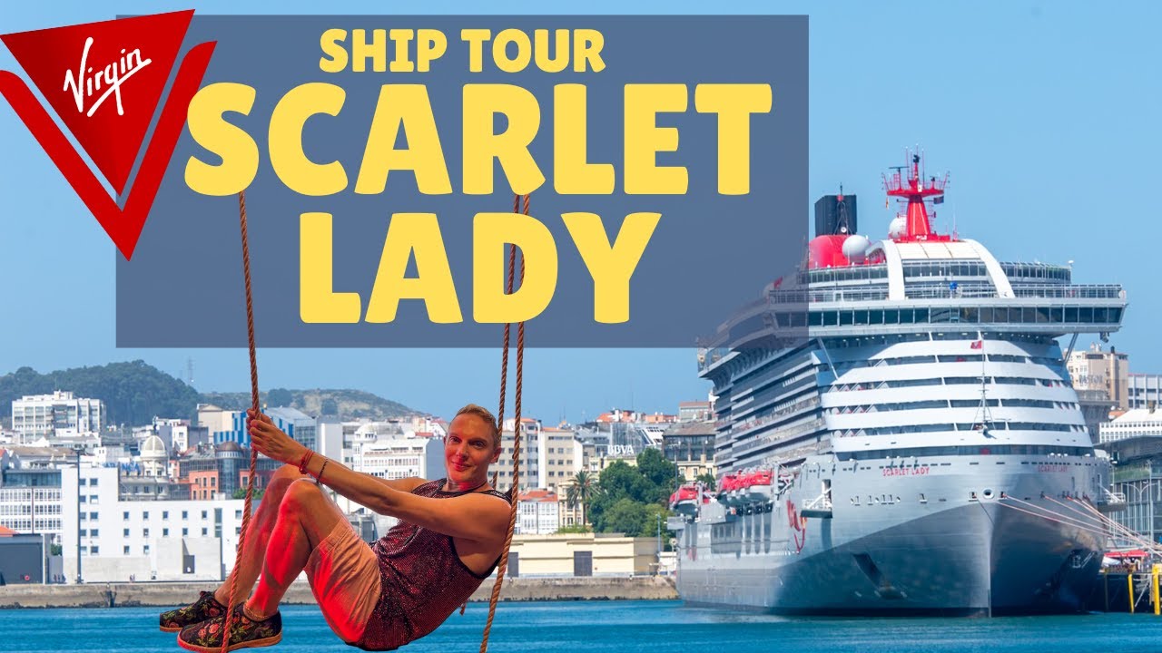Экскурсия на корабле Scarlet Lady - VV - еда, инсайдерская социальная экскурсия по каютам, развле...