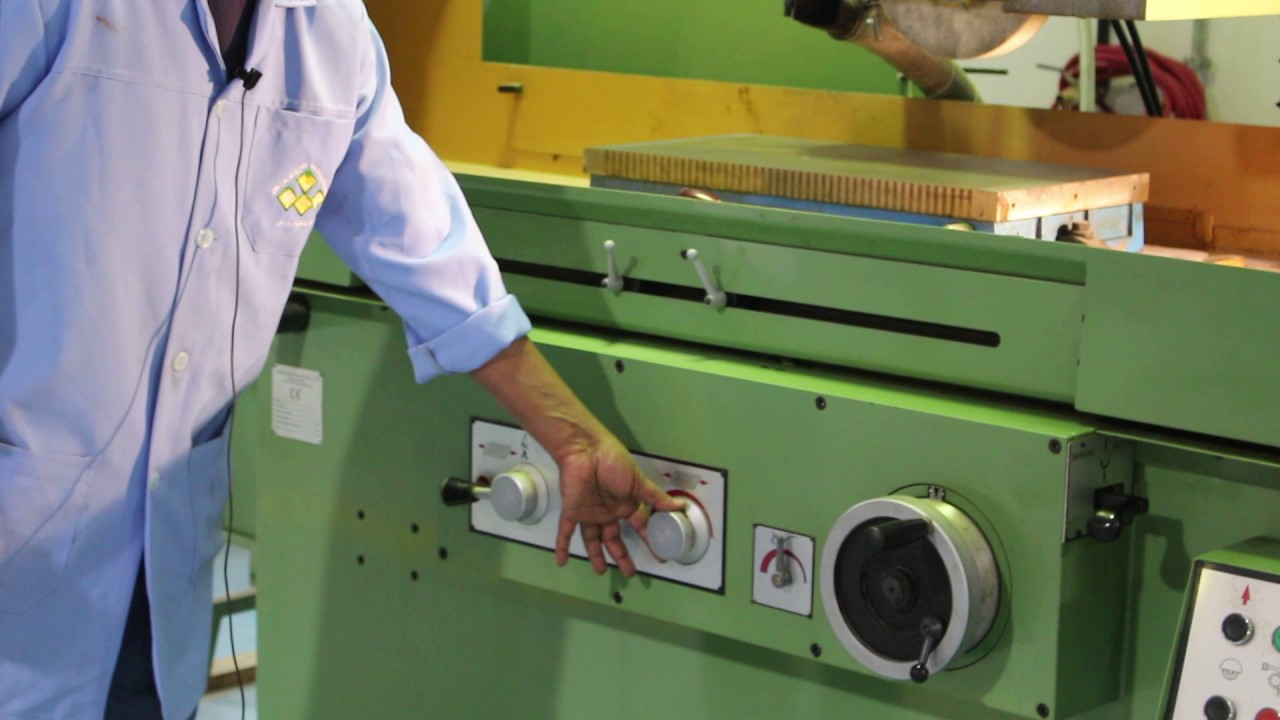شرح مكونات ماكينة التجليخ السطحي KAIR TM-800&times;400