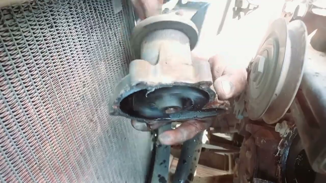 mazda t 3500 water pump replacement #viralvideo #foryou #machenic #engine
