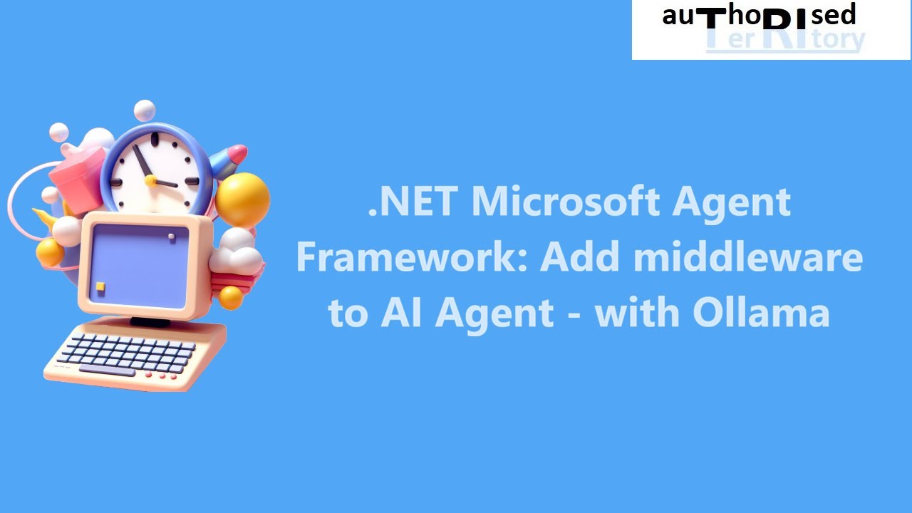 .NET Microsoft Agent Framework: Add middleware to AI Agent - with Ollama
