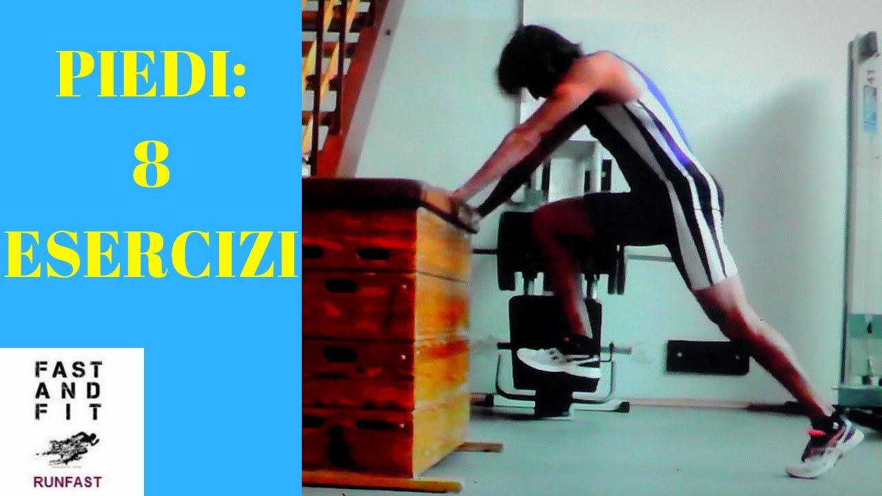 PIEDI: 8 ESERCIZI per piedi forti, reattivi e veloci! ( Corri veloce come Usain BOLT!)