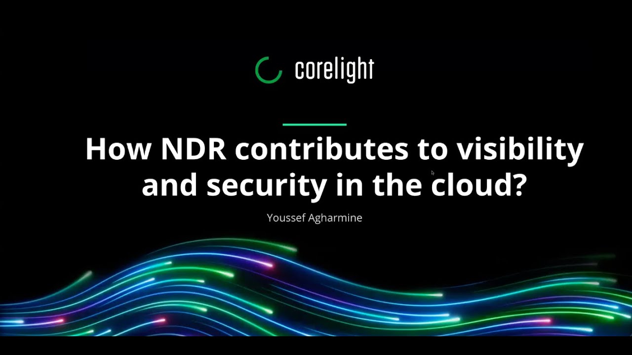 How NDR contributes to visibility and security in the cloud