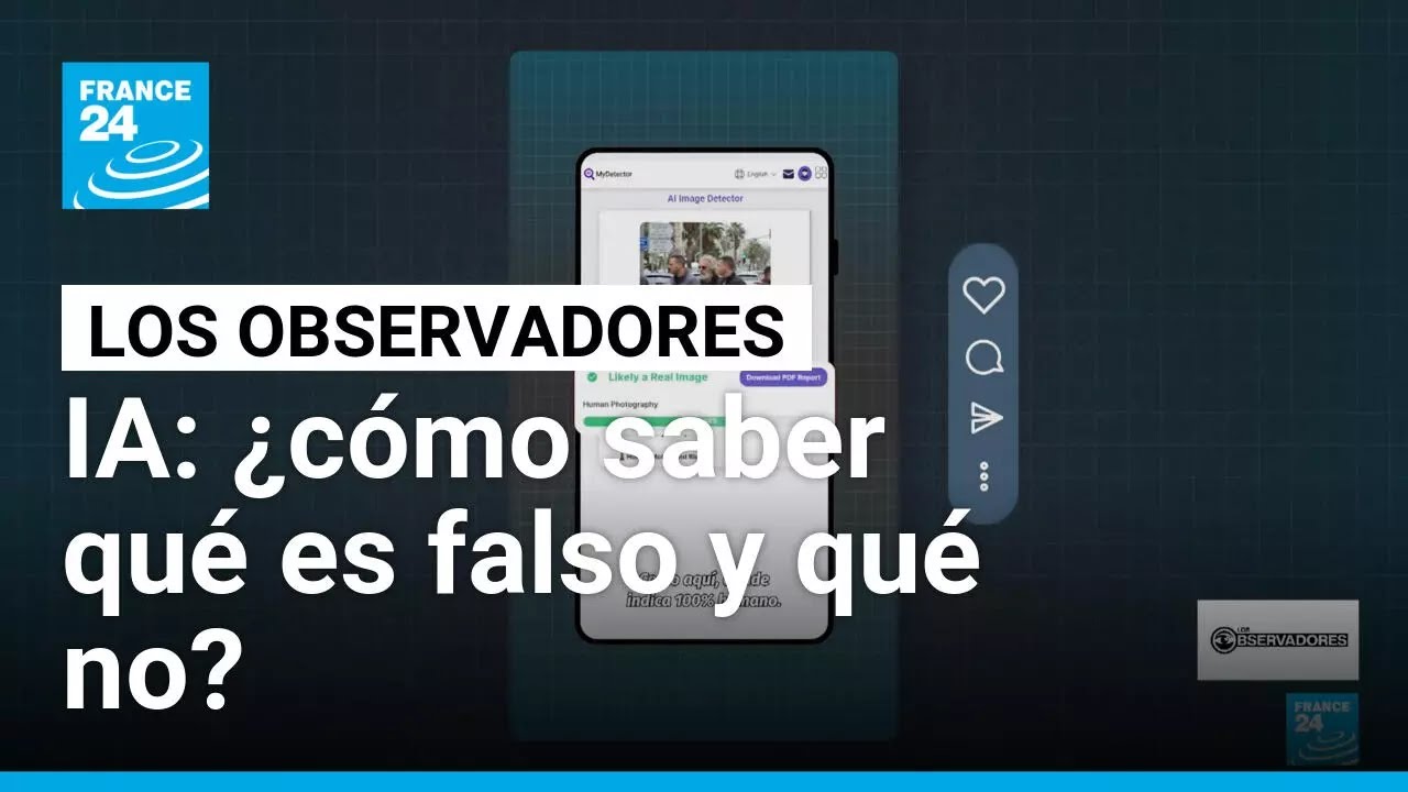 Im&aacute;genes e inteligencia artificial: &iquest;c&oacute;mo detectar la desinformaci&oacute;n? &bull; FRANCE 24 Espa&ntilde;ol