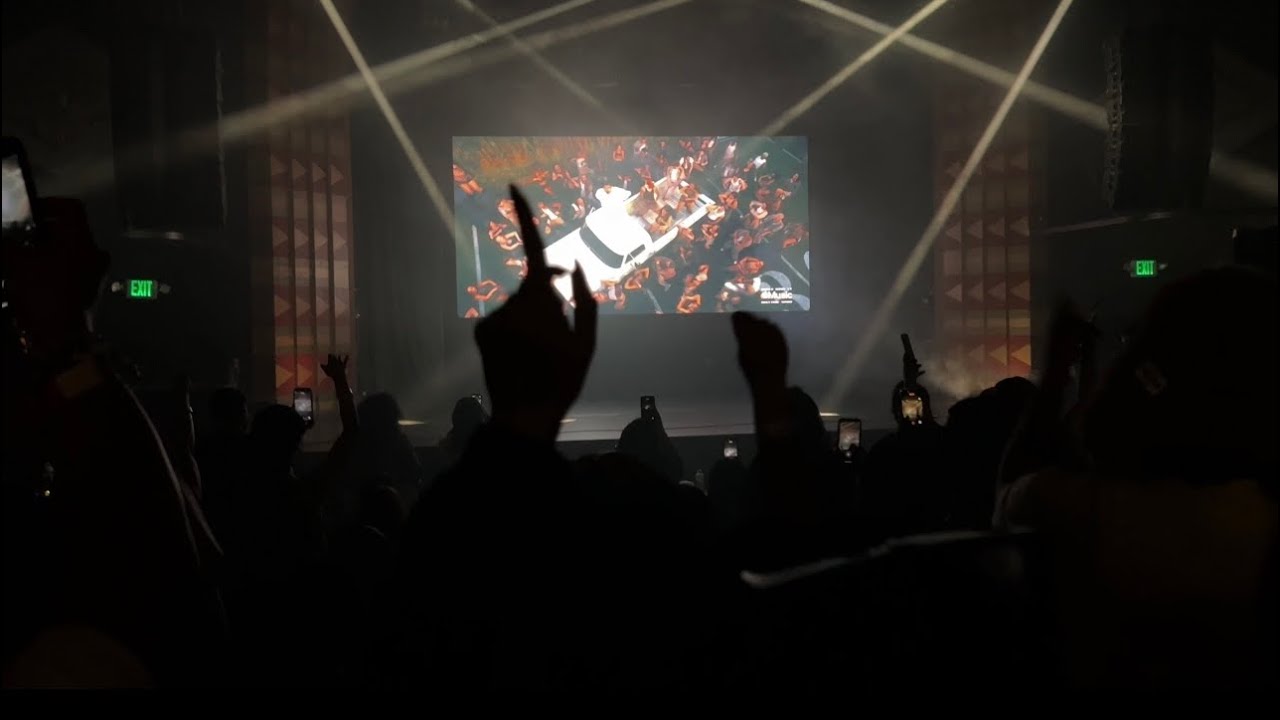 Watching (Full) Bad Bunny Super Bowl Performance @ Regent Theater in Los Angeles