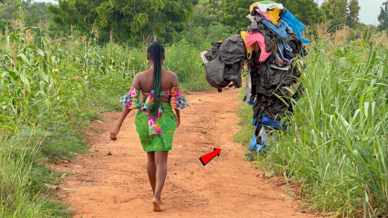 SHE Actually Thought IT WAS TRASH! Bushman Prank! Scaring People!