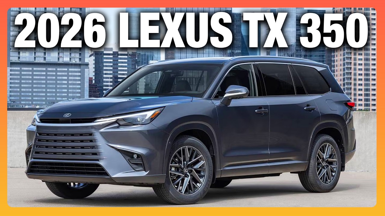 Lexus TX 350 2026 года — больше, лучше, но стоит ли оно того? #LexusTX350 2026