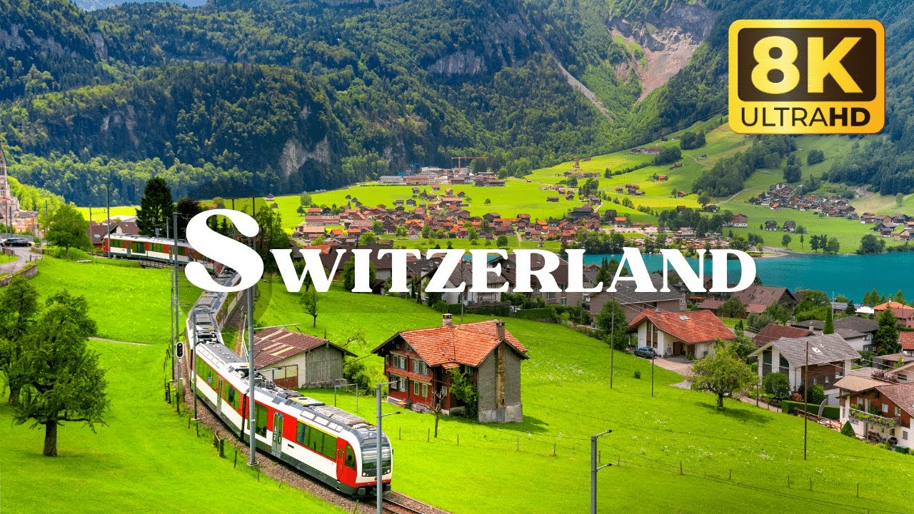Switzerland 4K Ultra HD HDR (60FPS) - Scenic Relaxation Film with Calming Music