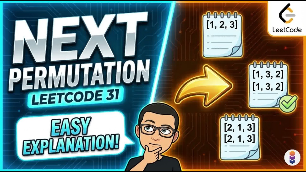 Next Permutation | Brute Force → Optimal Approach | In-Place Algorithm | StackedUp