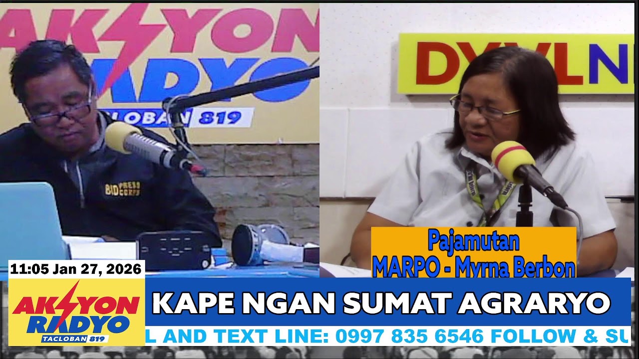 KAPE NGAN SUMAT AGRARYO | JANUARY 27, 2026