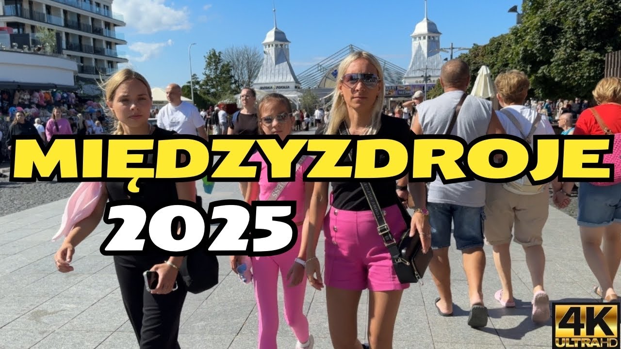 Co się dzieje w Międzyzdrojach latem? Zobacz sam! | Spacer z kamerą 2025