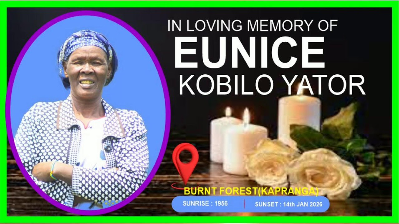 CELEBRATION OF LIFE OF EUNICE KOBILO