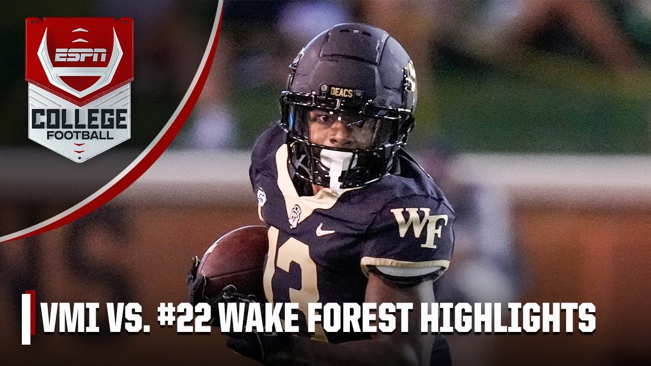 VMI Keydets vs. Wake Forest Demon Deacons | Full Game Highlights