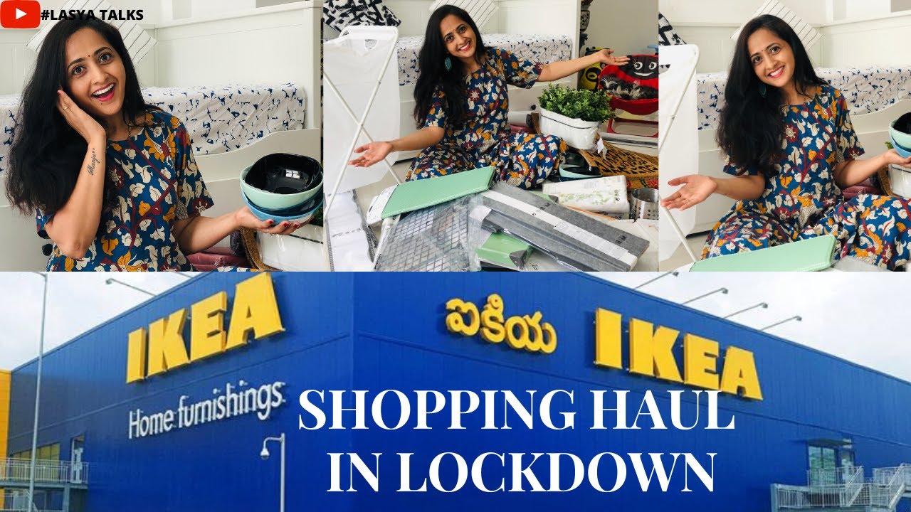 Lasya Talks || IKEA SHOPPING HAUL IN LOCKDOWN ||