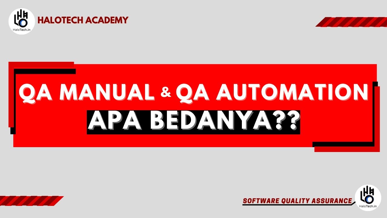 Learn Basic SQA - #2 Manual QA and QA Automation. What's the difference?