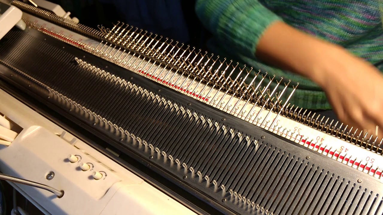 E-wrap for a cuff on a Brother KH868 and KR850