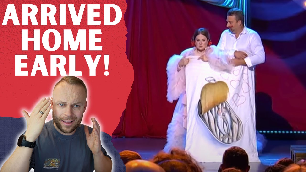 Englishman Reacts to... Polish Kabaret Hrabi - Pociąg uciekł