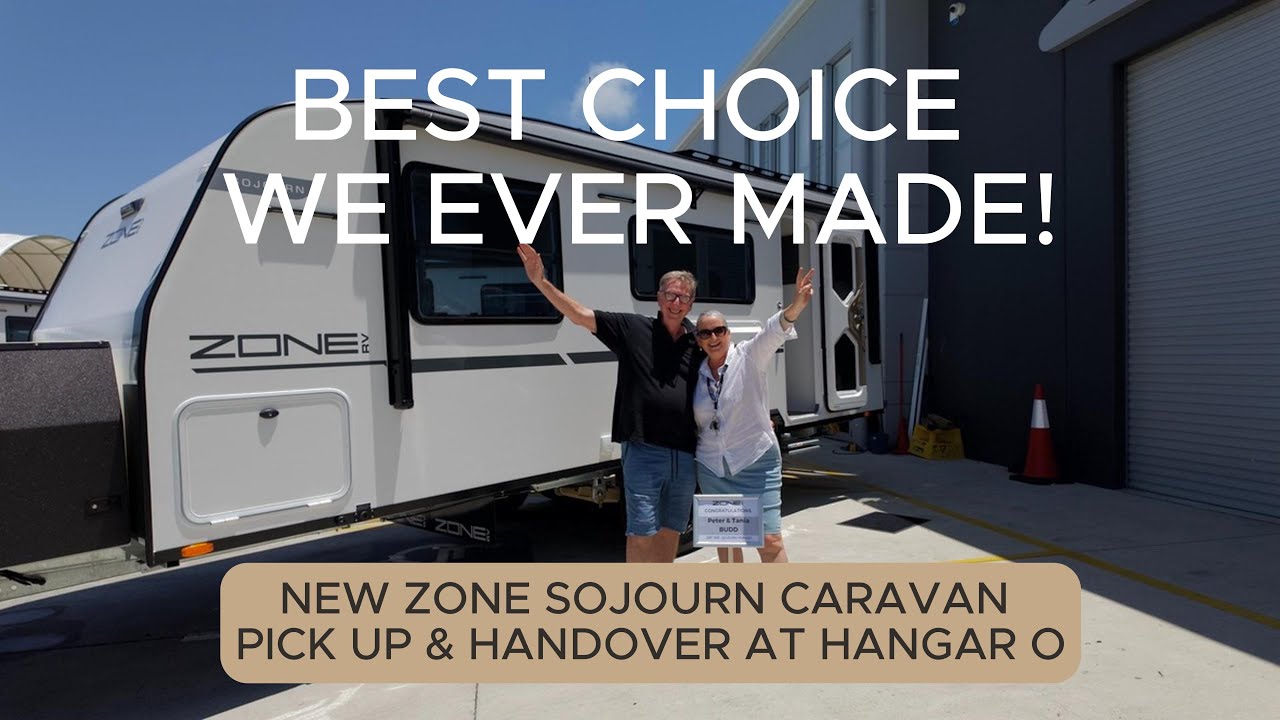 OUR NEW ZONE RV SOJOURN OFF GRID CARAVAN PICK UP & HANDOVER.