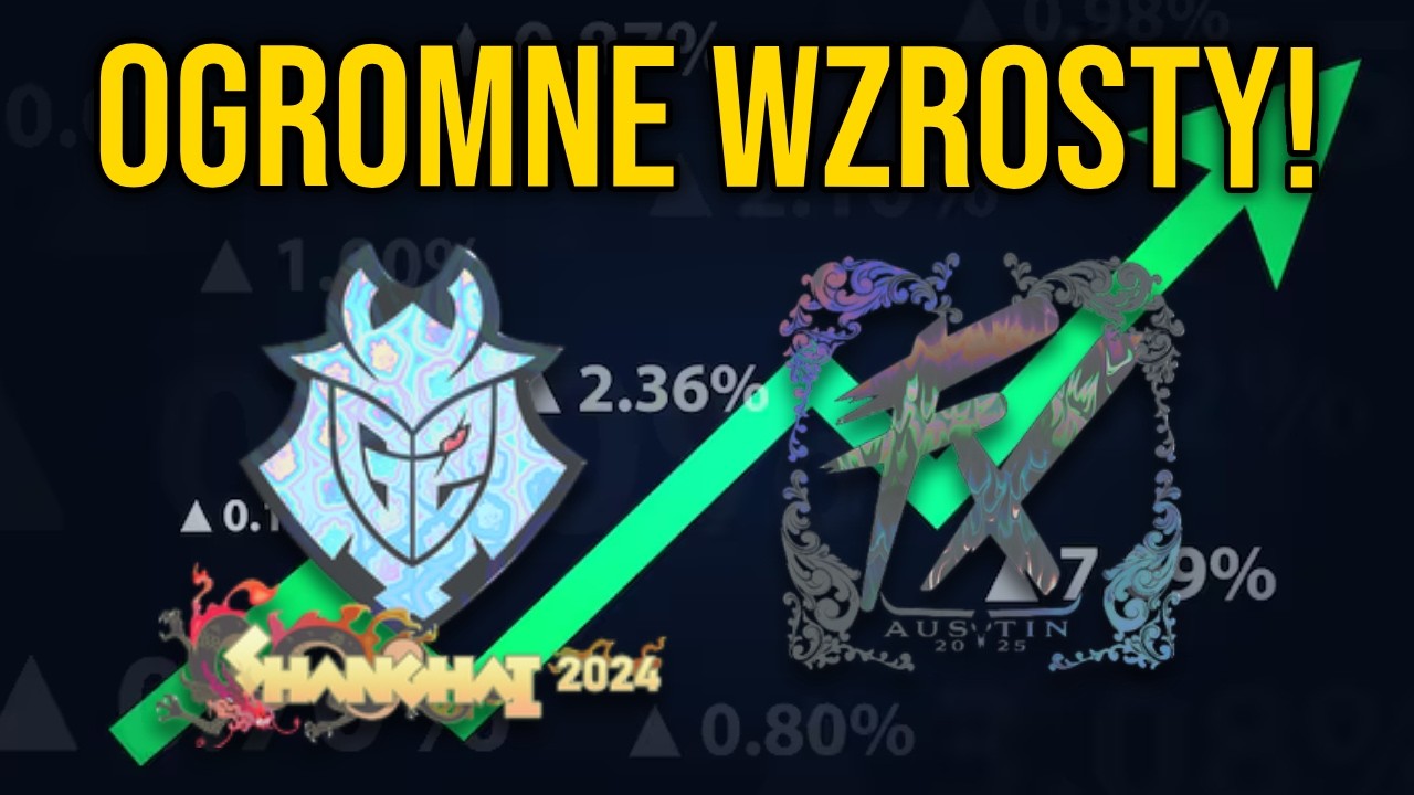 NAKLEJKI SOBIE ROSNĄŁ! | INWESTYCJE CS2/CSGO