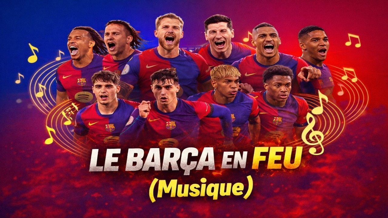 LE BARÇA EN FEU 🔥🎶Chanson foot🎶