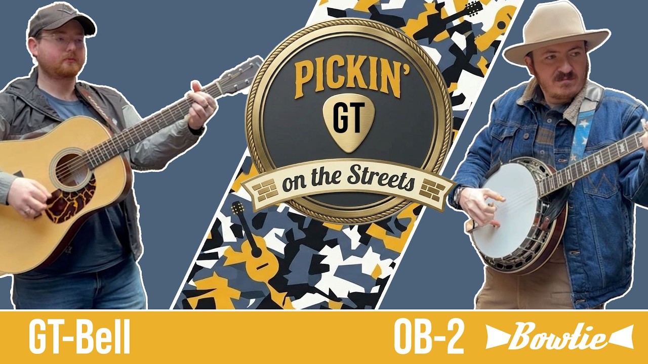 Colton Powers & Anthony Howell | “Little Cabin on the Hill” (Bill Monroe)  OB-2 Bowtie & Bell Guitar