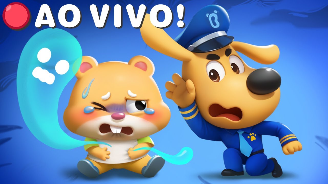 🔴 AO VIVO 🔴 Detetive Labrador 👮‍♂  Mastigue Bem sua Comida 🍲 Sheriff Labrador em Português 🎬