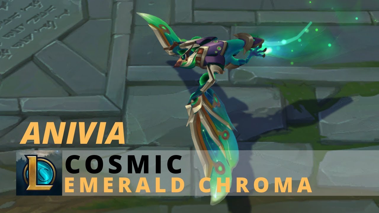 Cosmic Anivia Emerald Chroma - League Of Legends