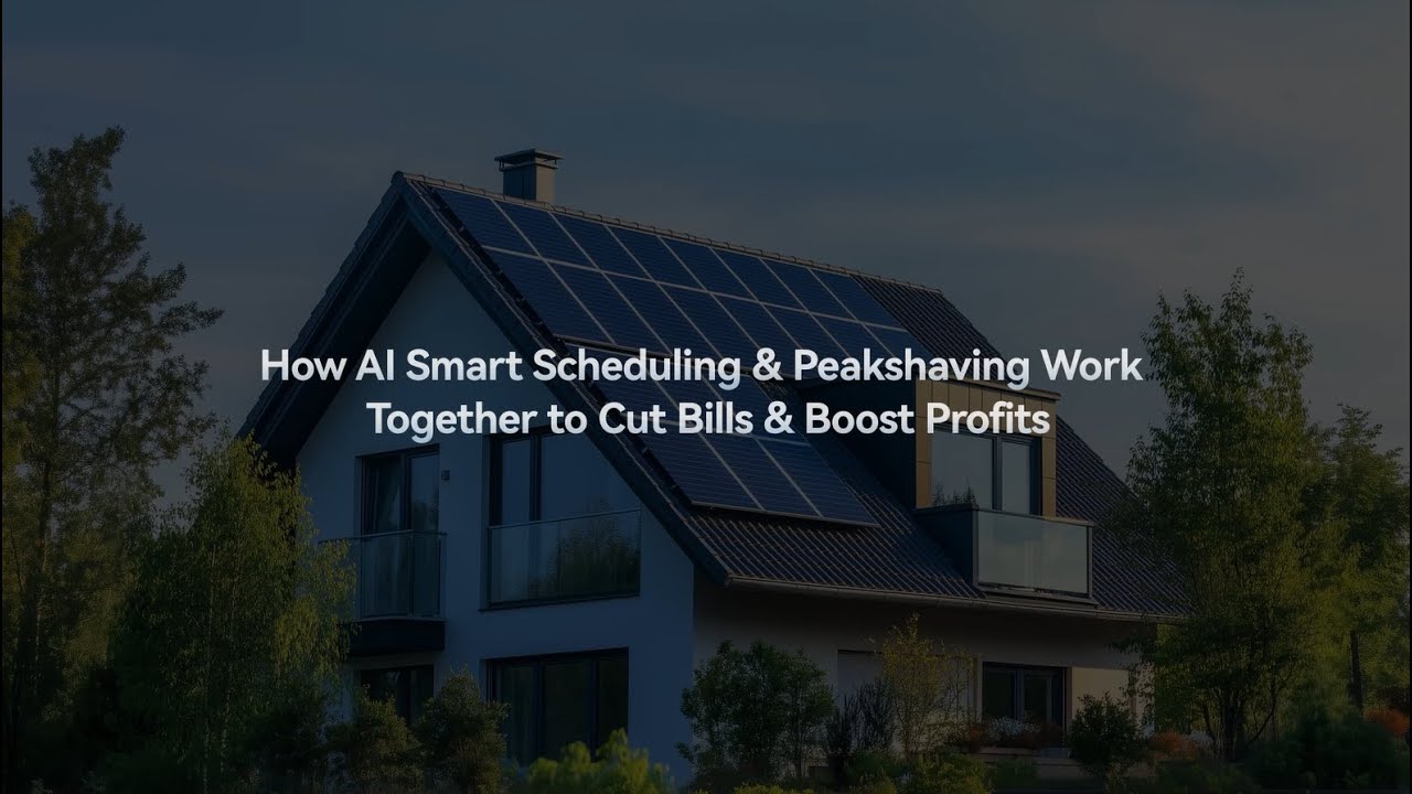 How AI Smart Scheduling & Peak Shaving Work Together to Cut Energy Bills