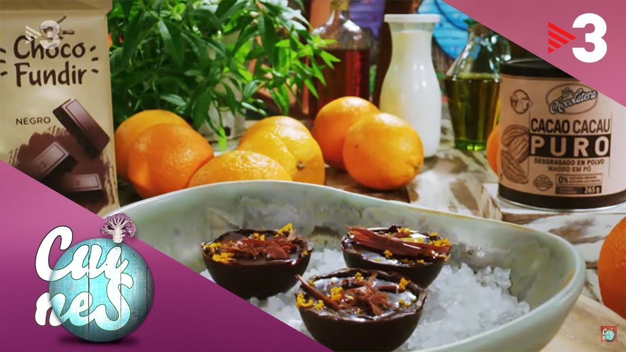 Bombons de xocolata amb oli i sal - Cuines