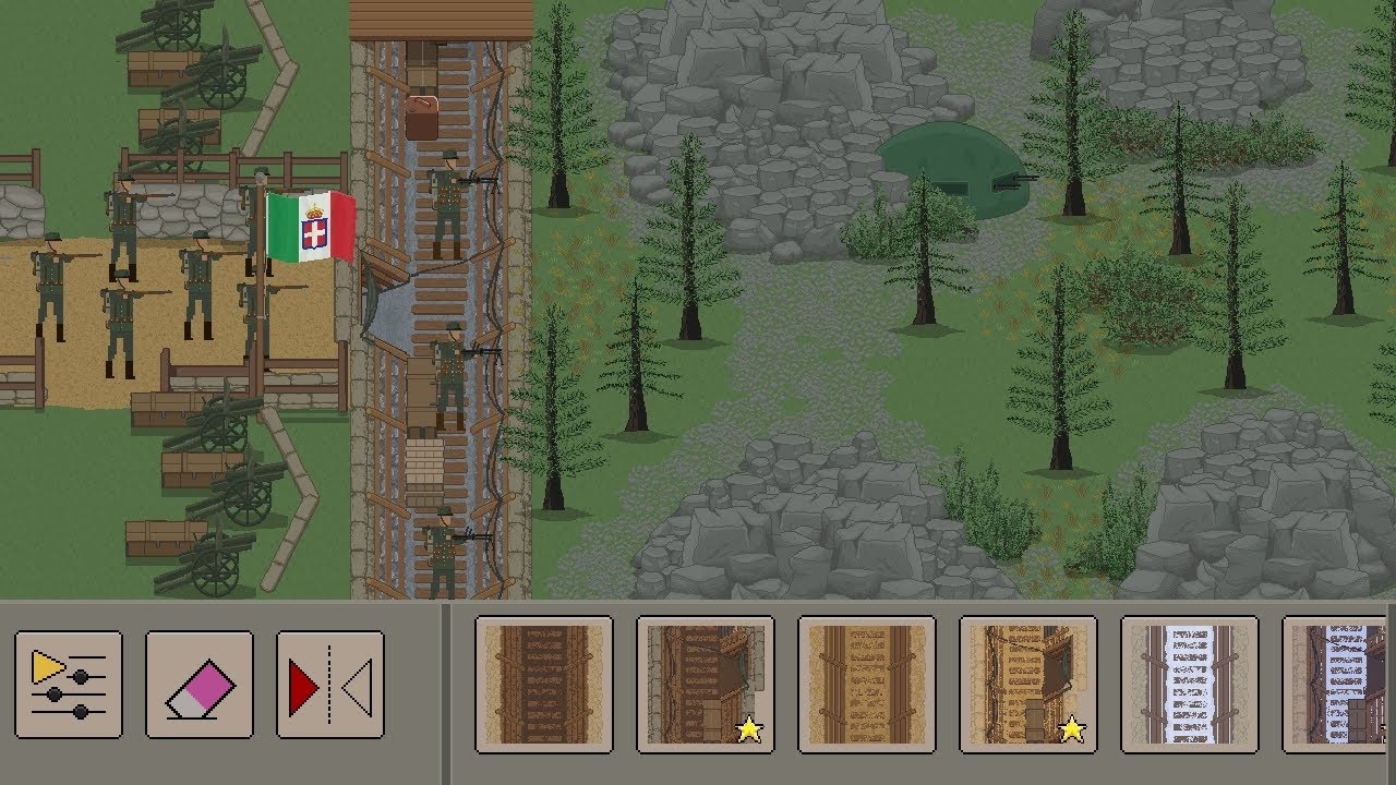 first battle of Isonzo in trench warfare 1917 remake