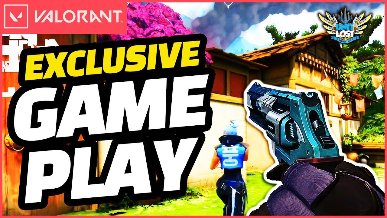 Valorant EXCLUSIVE Gameplay - New Hero and Weapon Gameplay!