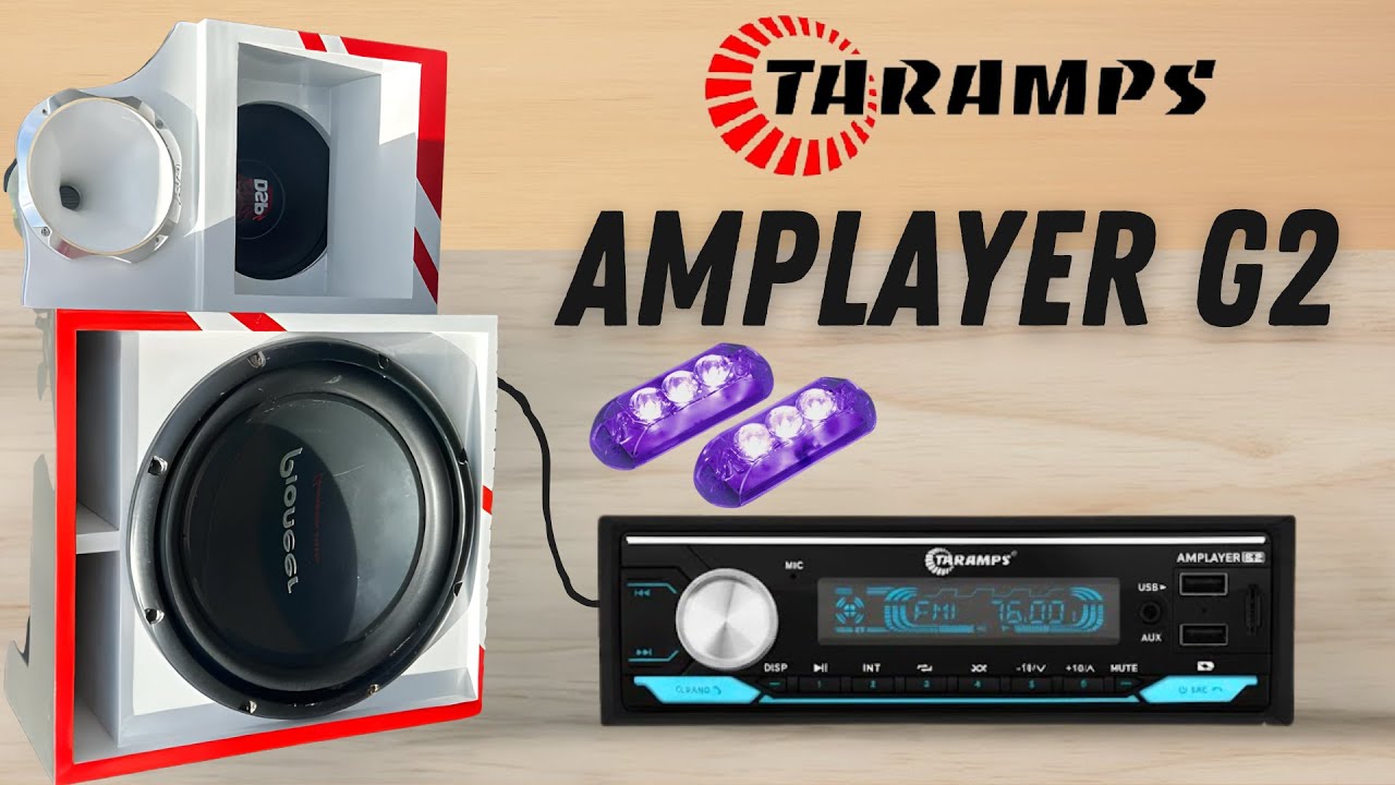 Veja o novo Player da Taramps Amplayer G2 400 RMS