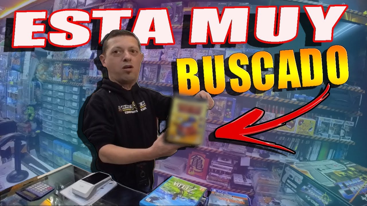 NO me puedo CREER que VIDEOJUEGO TENIAN en ESTA TIENDA esta buscadisimo 👍