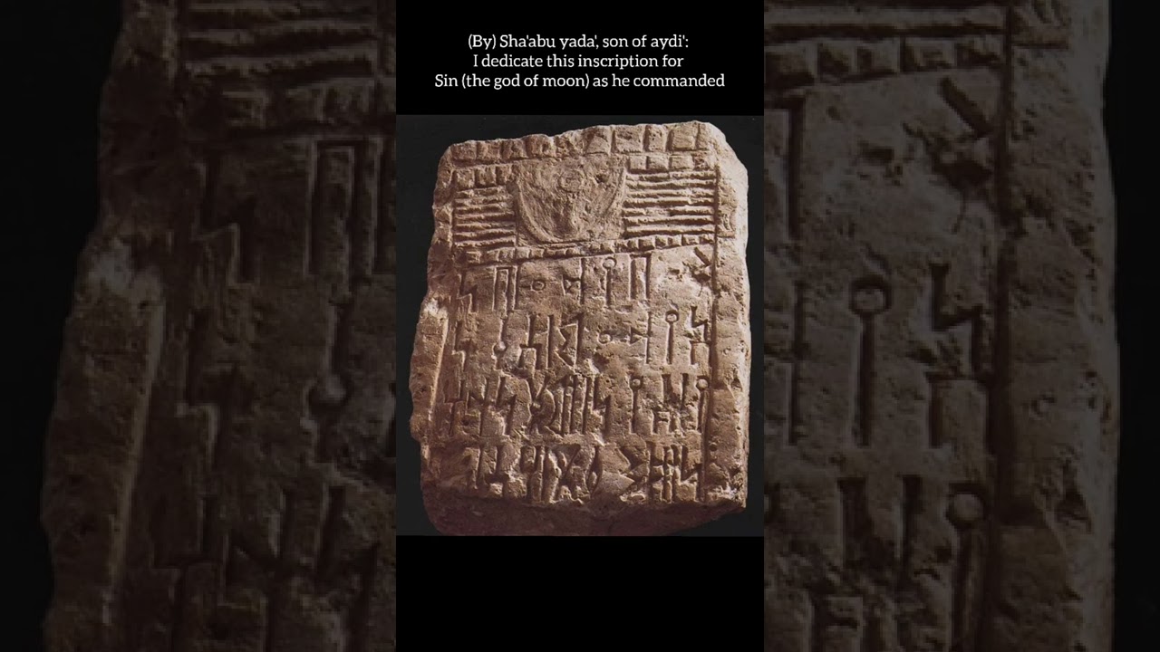 5 inscriptions in sabaean language