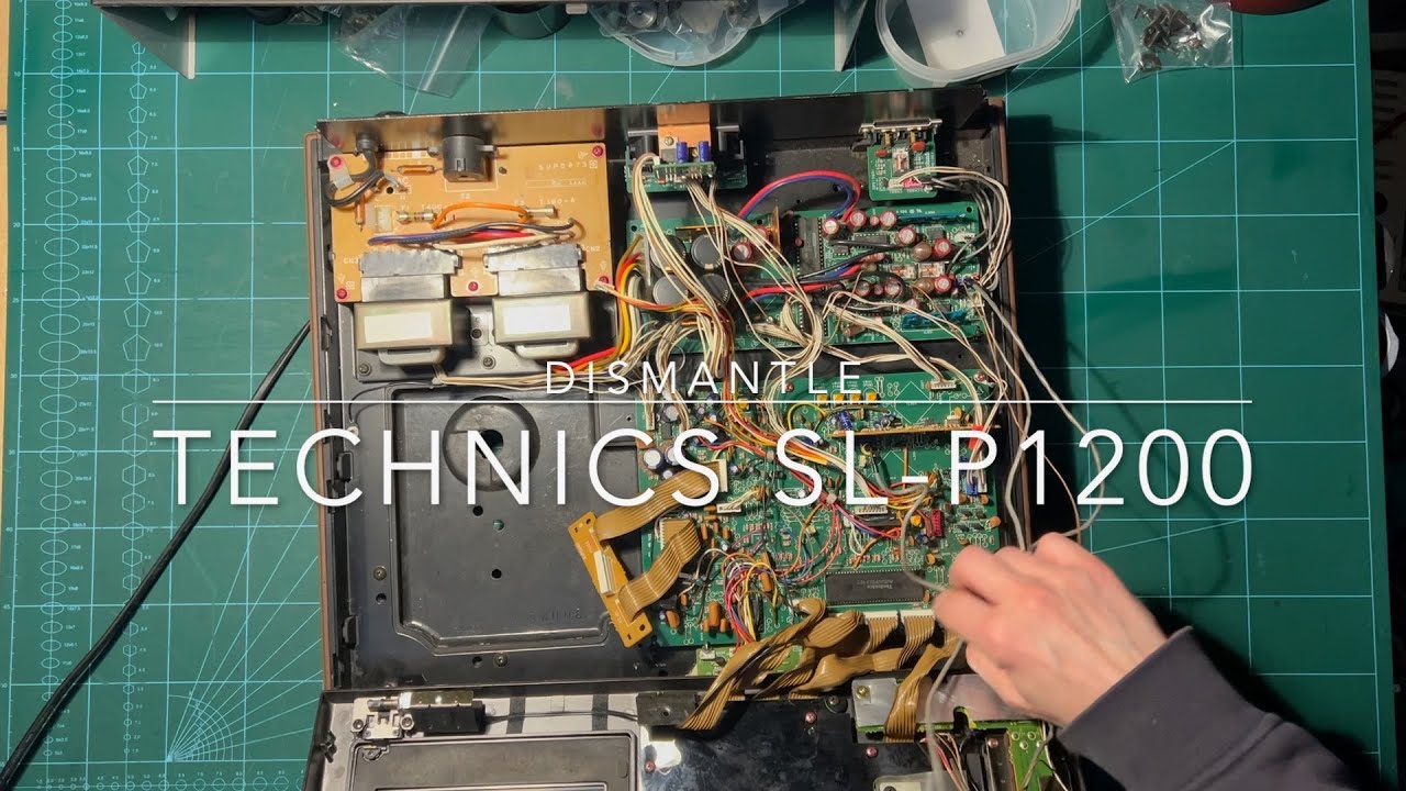 Technics SL P1200 dismantling