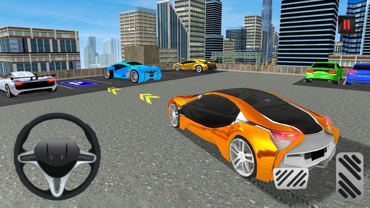 US Futuristic Car Parking (by Gaming Globe Inc) Android Gameplay [HD]