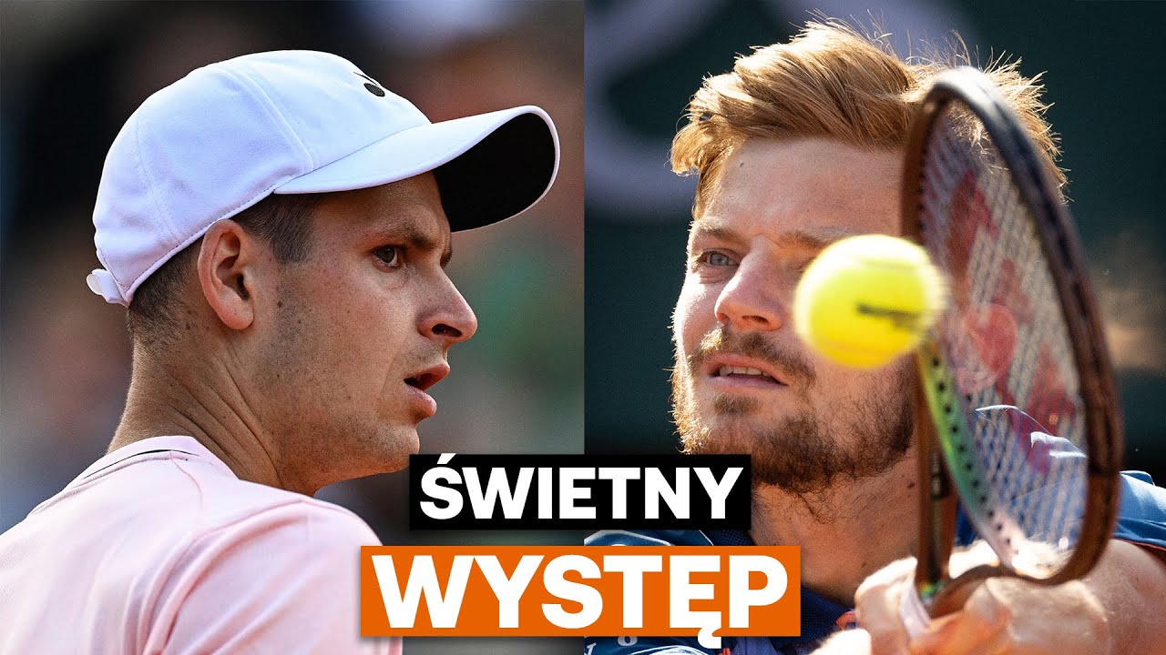 🇵🇱 Hubert Hurkacz w świetnej formie! Rozgromił Goffina! | skrót meczu