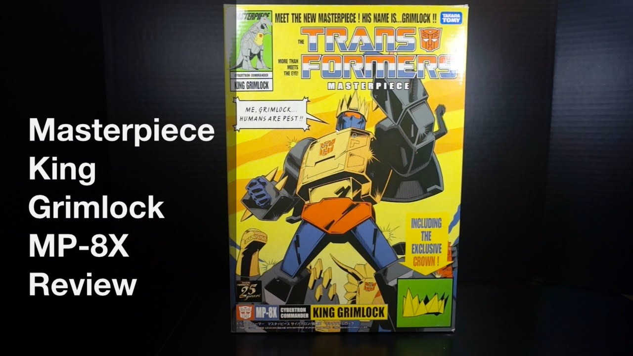 Masterpiece King Grimlock MP-8X Review