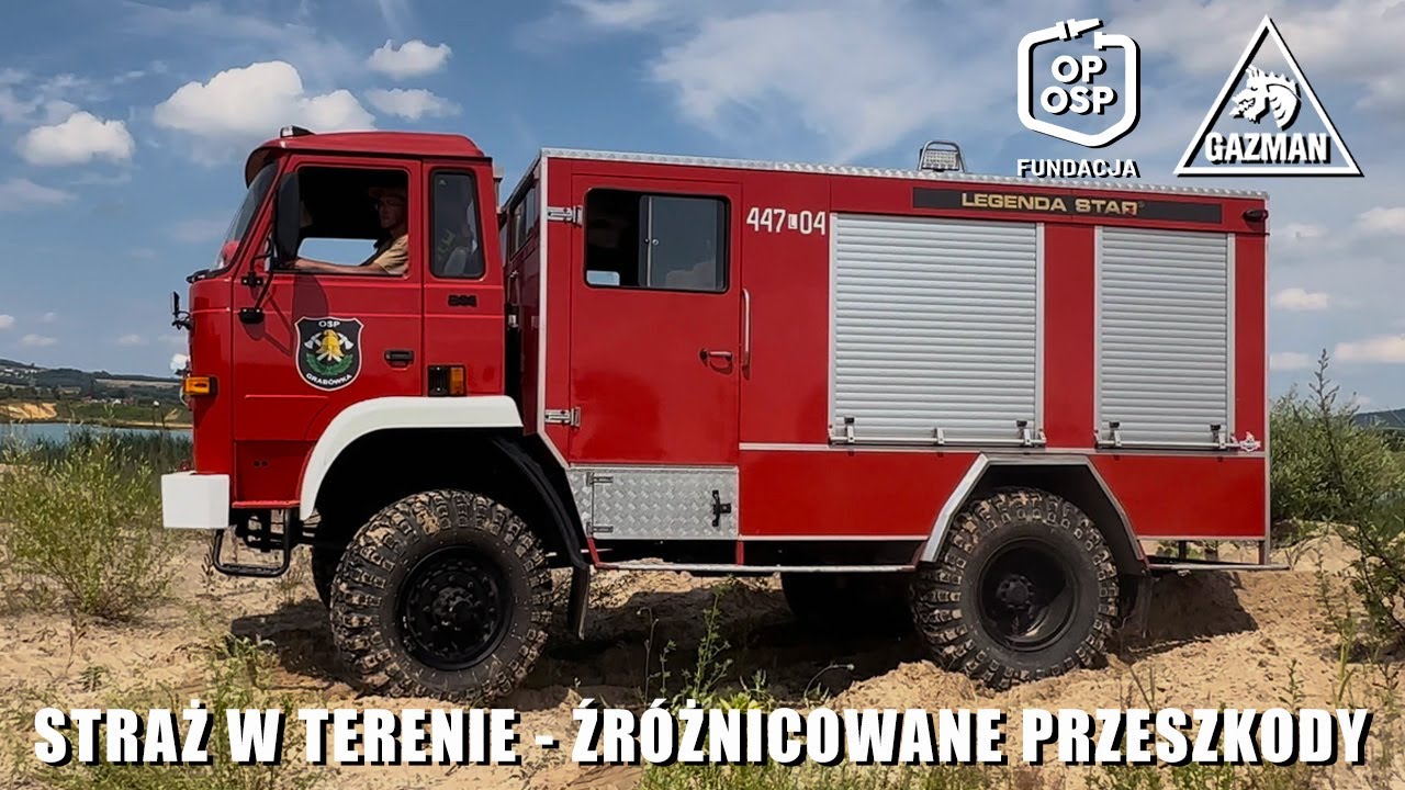 Straż w terenie - relacja ze szkolenia 29.06.2024 - Bęczków, powiat kielecki