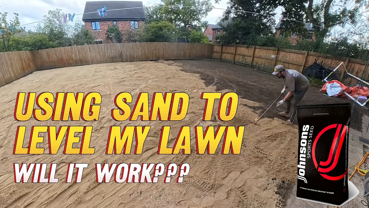 Full Autumn Lawn Renovation / Can You Seed on Sand?? / Levelling My Lawn with Sand // Lawn Tips UK!!