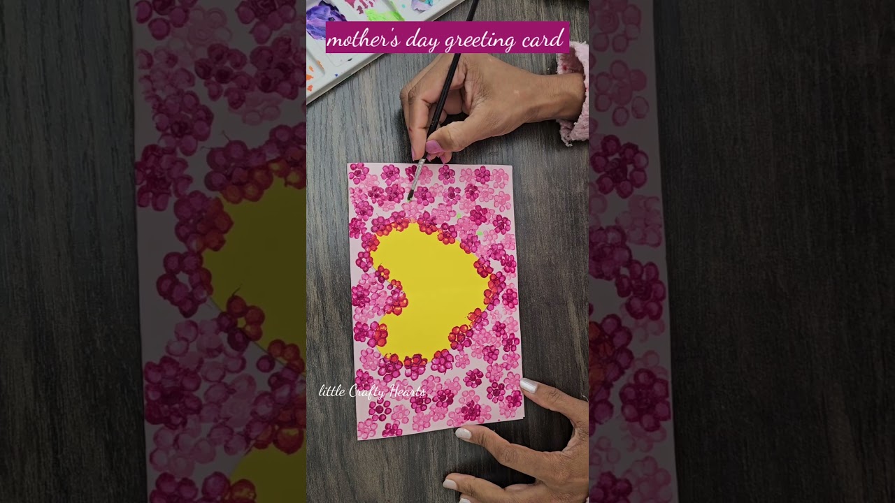 Last-Minute Mother&rsquo;s Day Gift Idea 💖 | DIY Unique Greeting Card in Minutes!