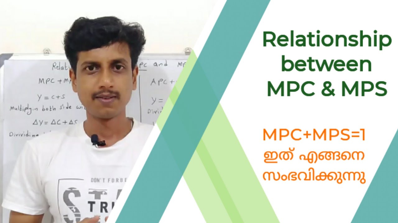 Relationship between MPC & MPS | Malayalam | Deepesh Manoharan | LIFE ECONOMICS