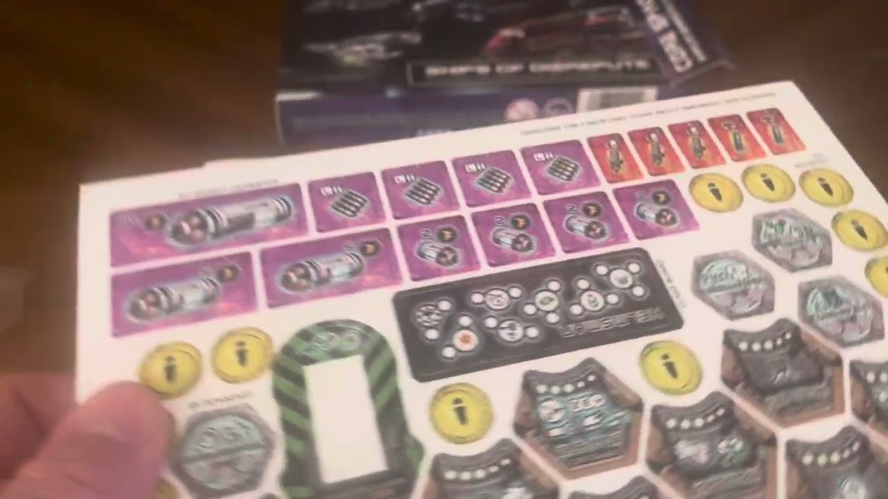 Core Space: Starships of Disrepute (Unboxing #1170)