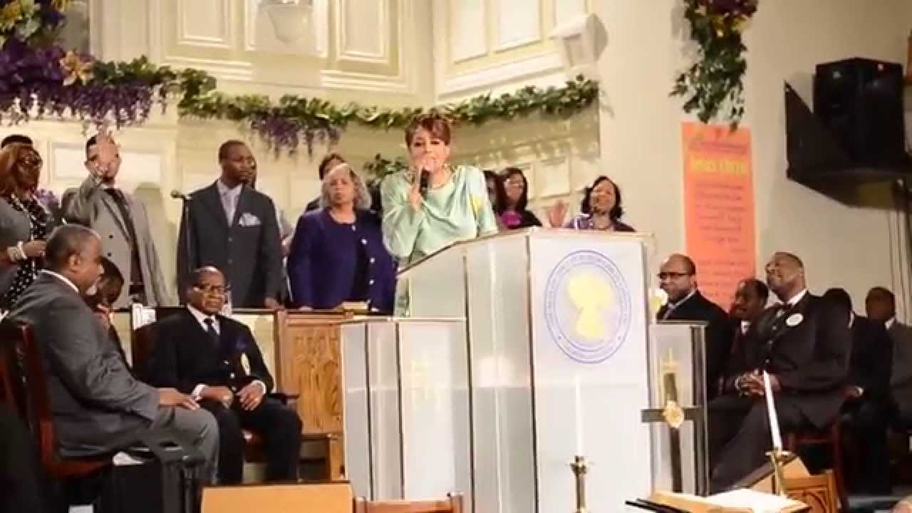 Dorinda Clark Cole singing "More Than Anything"