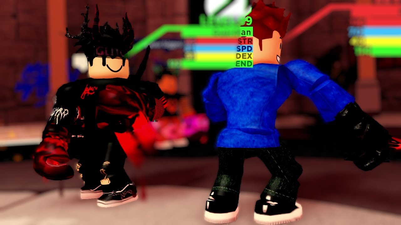 2v2 matches with TELEPMOR in Roblox Boxing League
