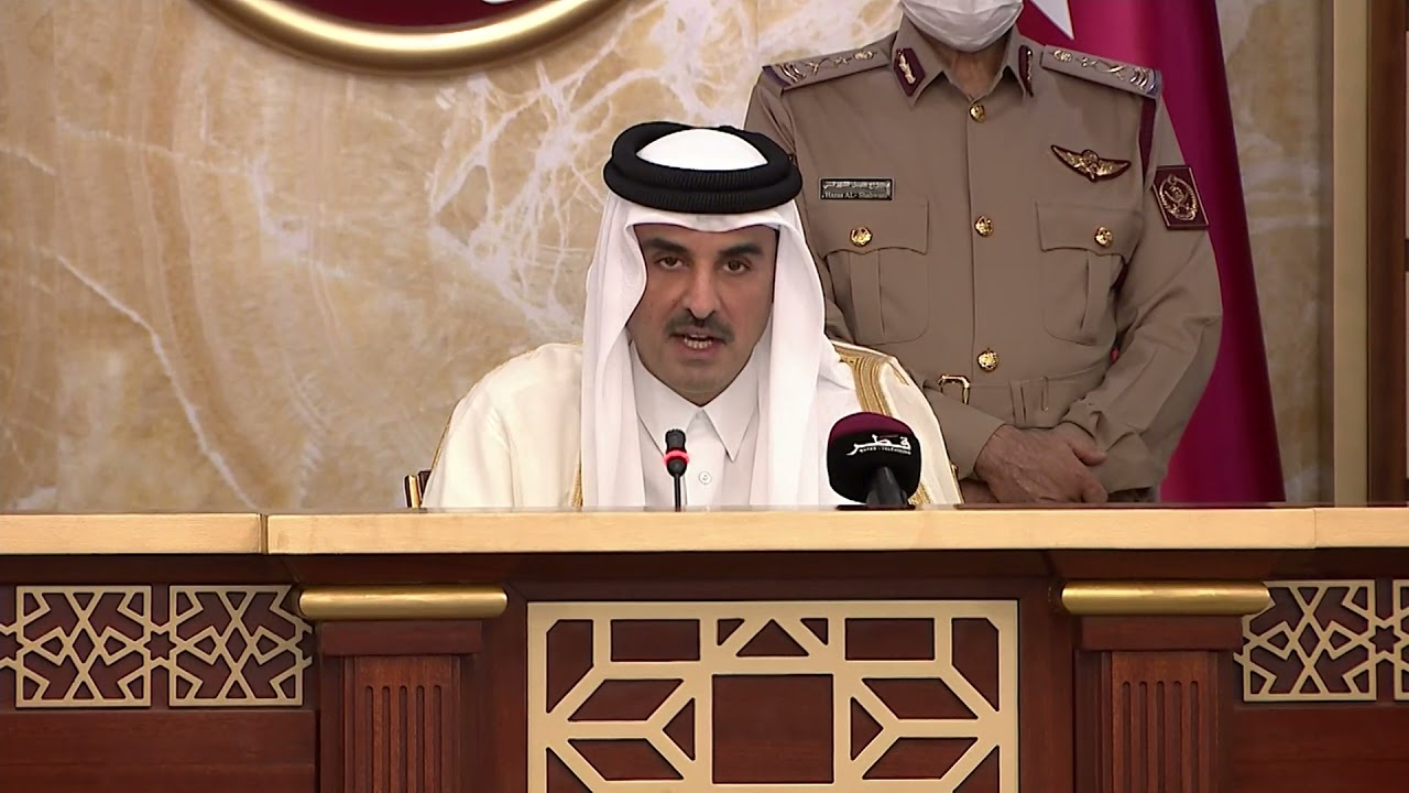 خطاب سمو الأمير في افتتاح دور الانعقاد العادي الـ٥٠ لمجلس الشورى