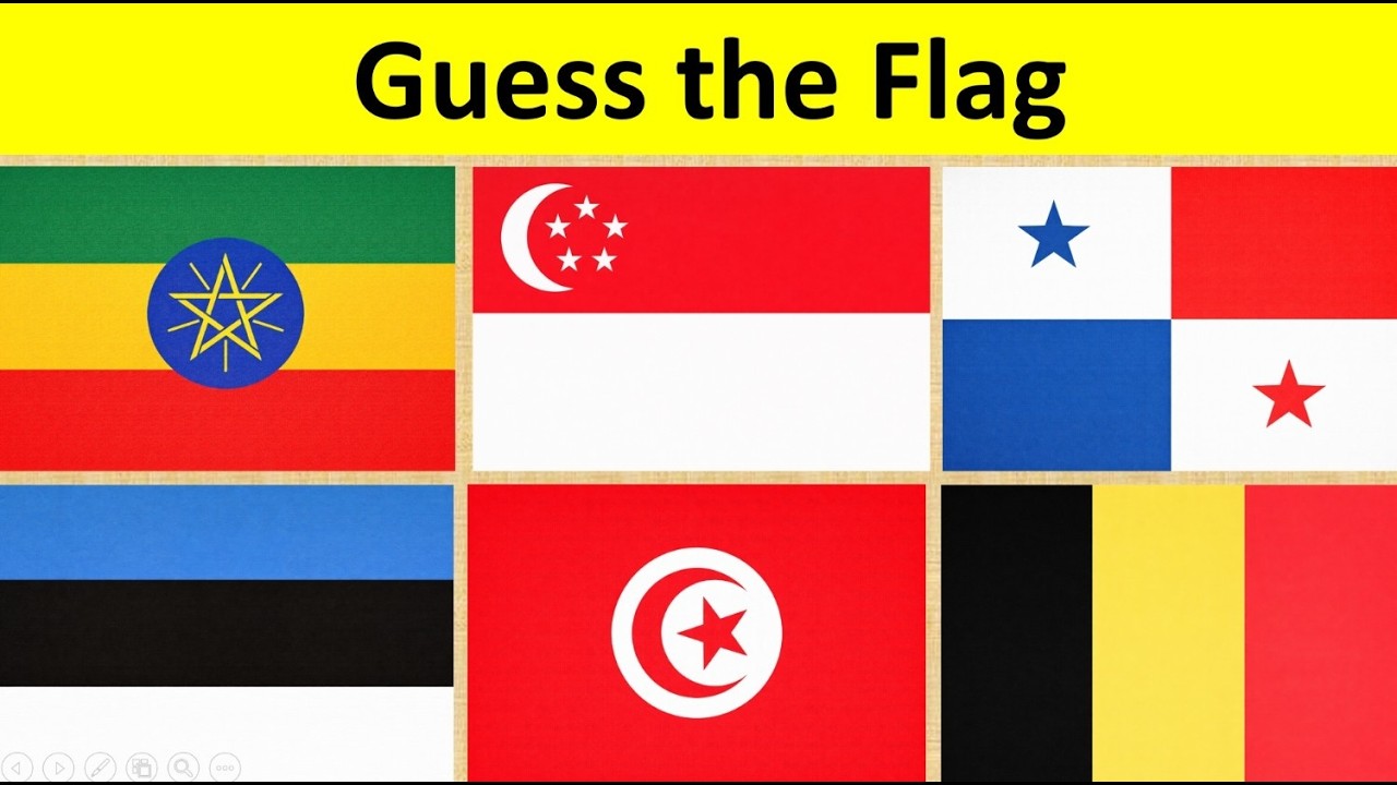 🌍 Guess the Flag Quiz Challenge 🚩 | Can You Identify All 50+ Countries?