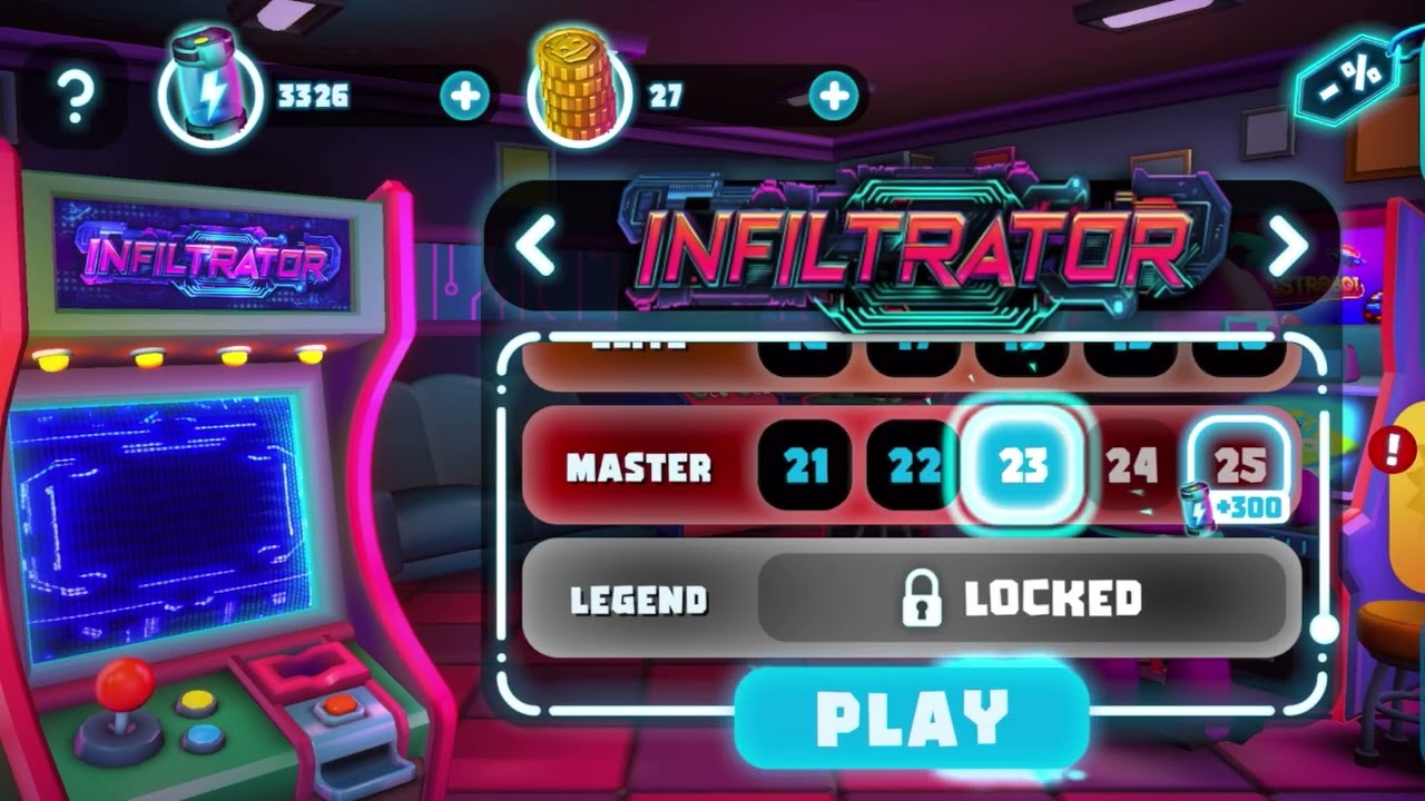 Tiny Robots Portal Escape. Infiltrator. Master. Levels 21-25. Walkthrough.